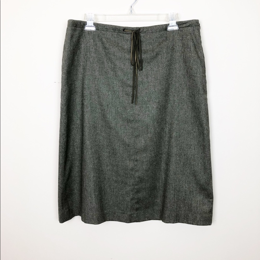 BANANA REPUBLIC Wool Blend A-Line Career Skirt